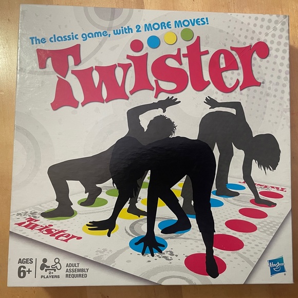 Twister mat game Spinner board with arrow and base - Picture 2 of 2